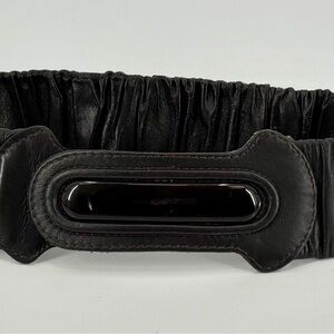 Vintage 80s Leather Belt M
